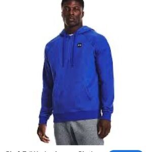 under armour men’s blue hoodie
